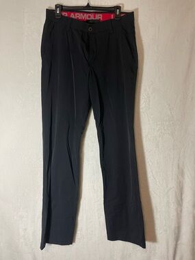 Under Armour Men's Black Match Play Golf Pants